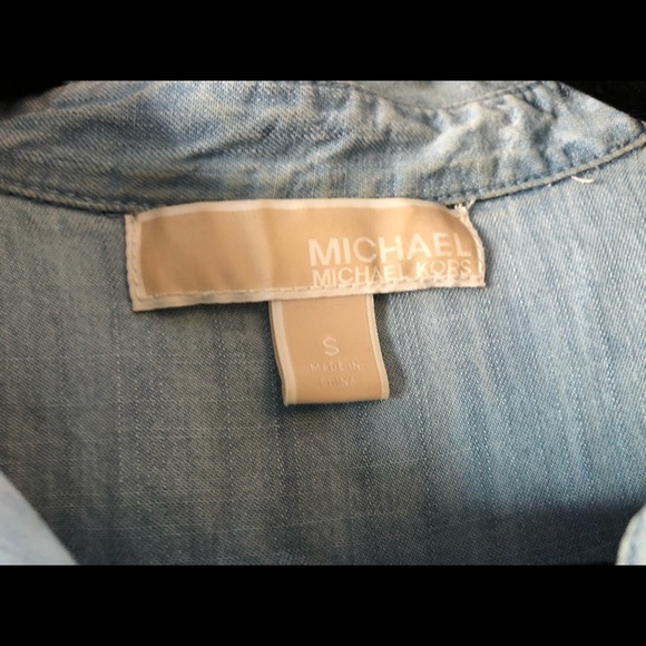 Michael Kors denim shirt - Picture 2 of 2